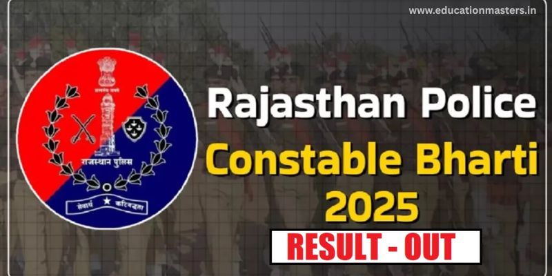 rajasthan police result